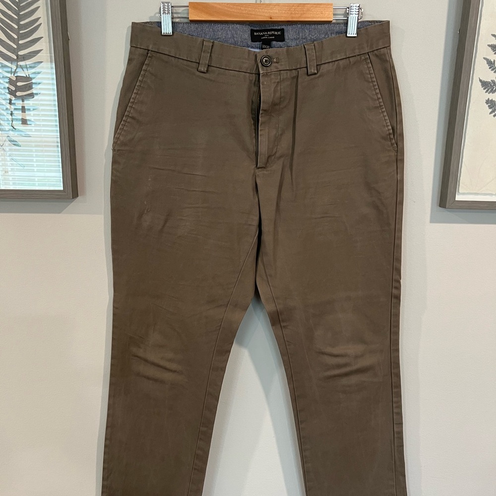Banana Republic Mens Aiden Chino Pants Size 32/30